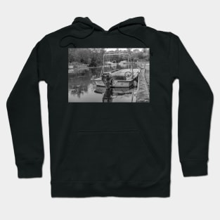 Leisure boat on the River Ant, Barton Turf Hoodie